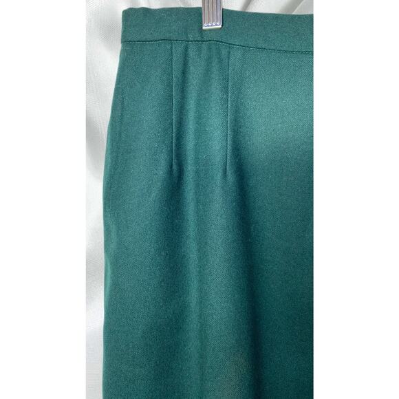 Vintage Pendleton Lined Wool Side button Skirt Size 16 - Picture 3 of 7